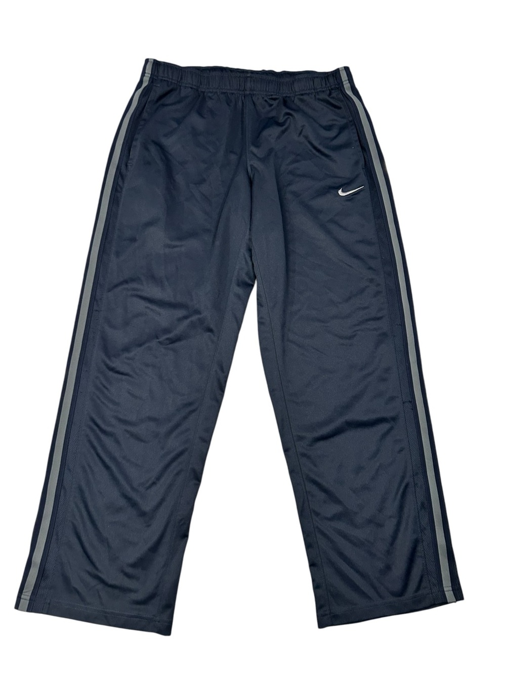Nike Epic Knit Track Pants Navy Blue Men’s L Straight Leg 34-36x30 Athletic